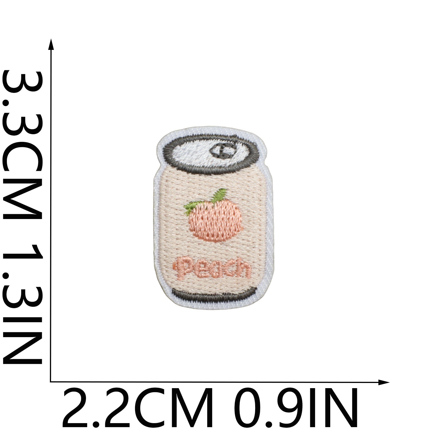 Wholesale Drink Cup Cow And Rice Ball Embroidered Iron On Patch Card Set For Clothing DIY Chic Accessory