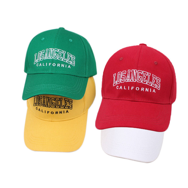 Wholesale LOS ANGELES Letter Embroidered Cotton Baseball Caps
