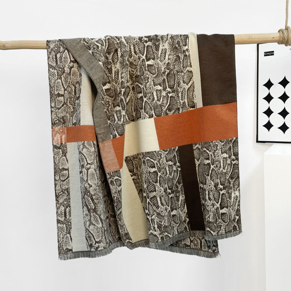 Wholesale Winter Cashmere Versatile Tassel Scarves