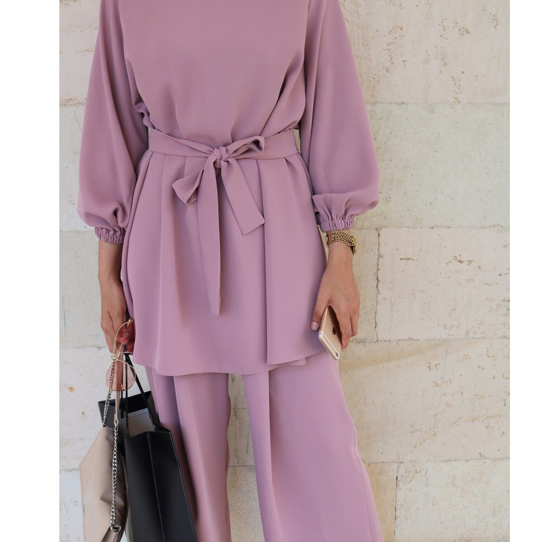 Wholesale Solid Color Eid al-Adha Women's Arabian Suit