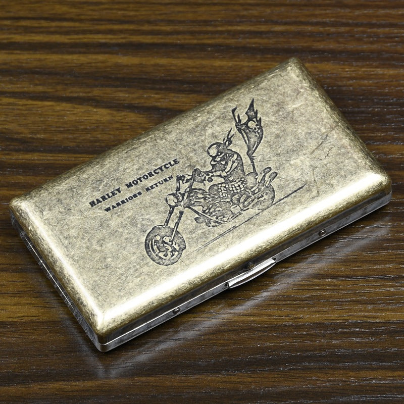 Wholesale 20 Pack Thin Creative China-Chic Bronze Cigarette Boxes