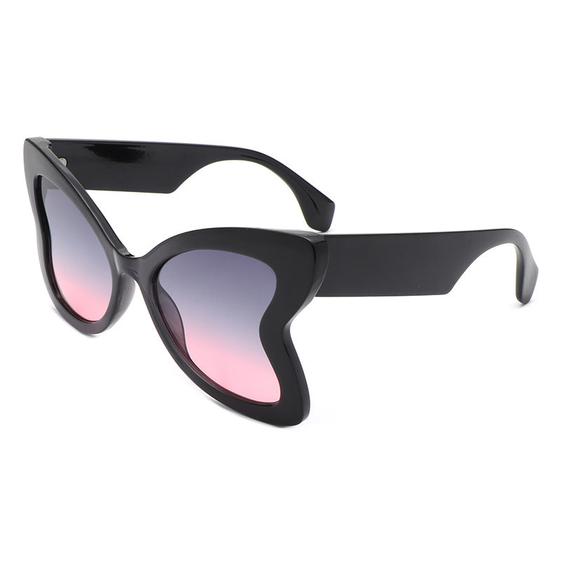 Wholesale Butterfly Shaped PC Sunglasses
