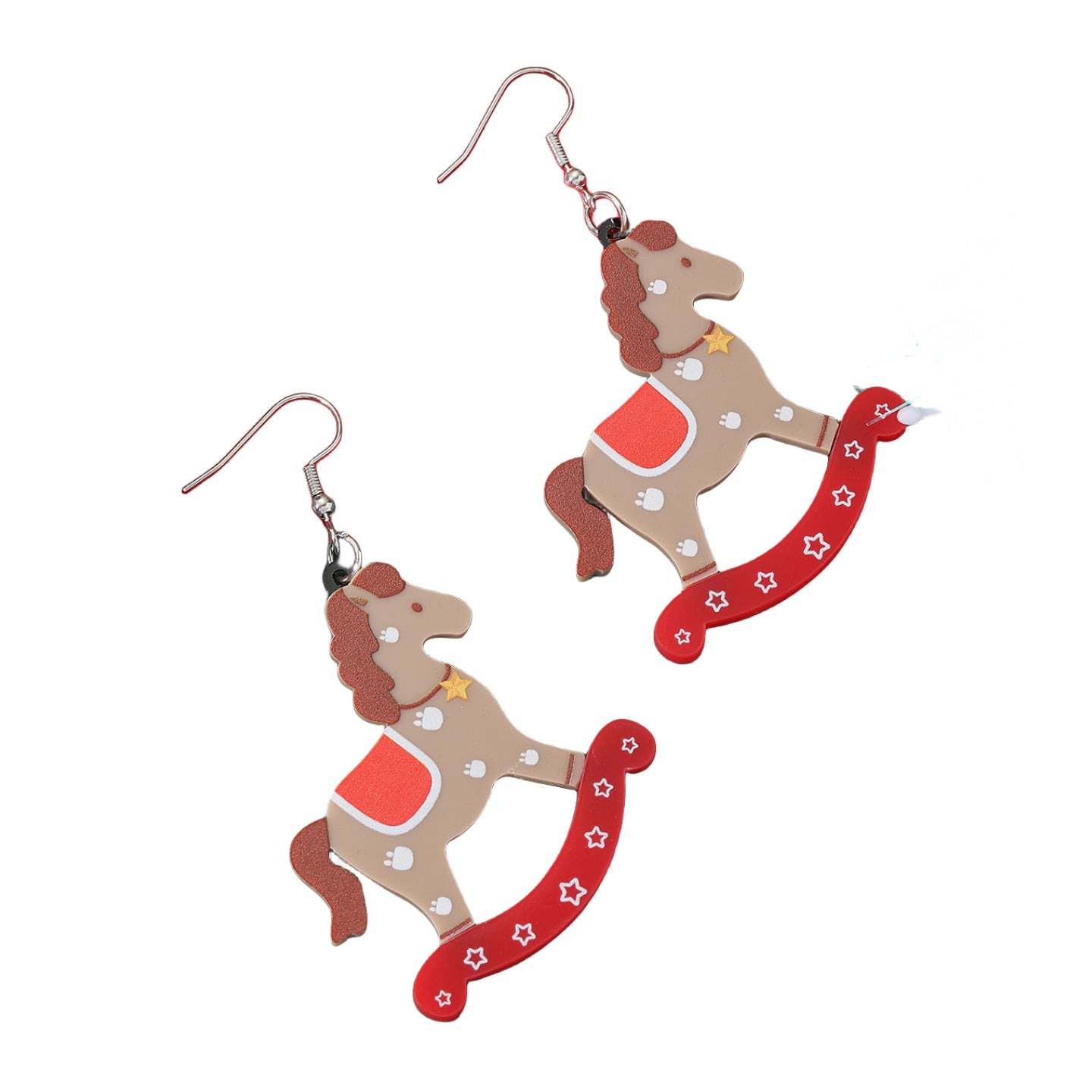Wholesale Christmas Series  Sock Snowman Acrylic Earrings