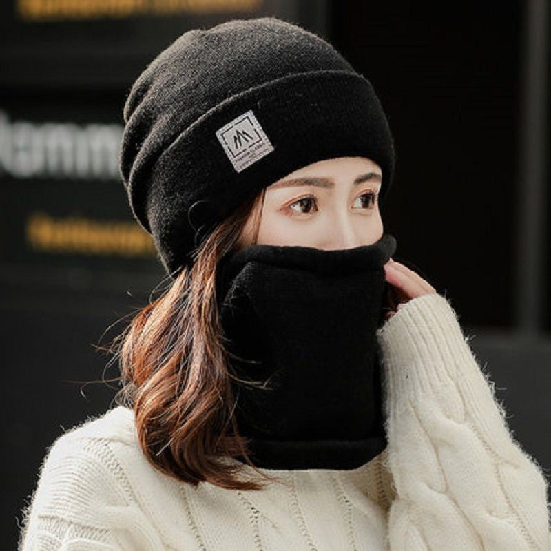 Wholesale Acrylic Plus Fleece Knitted Hat