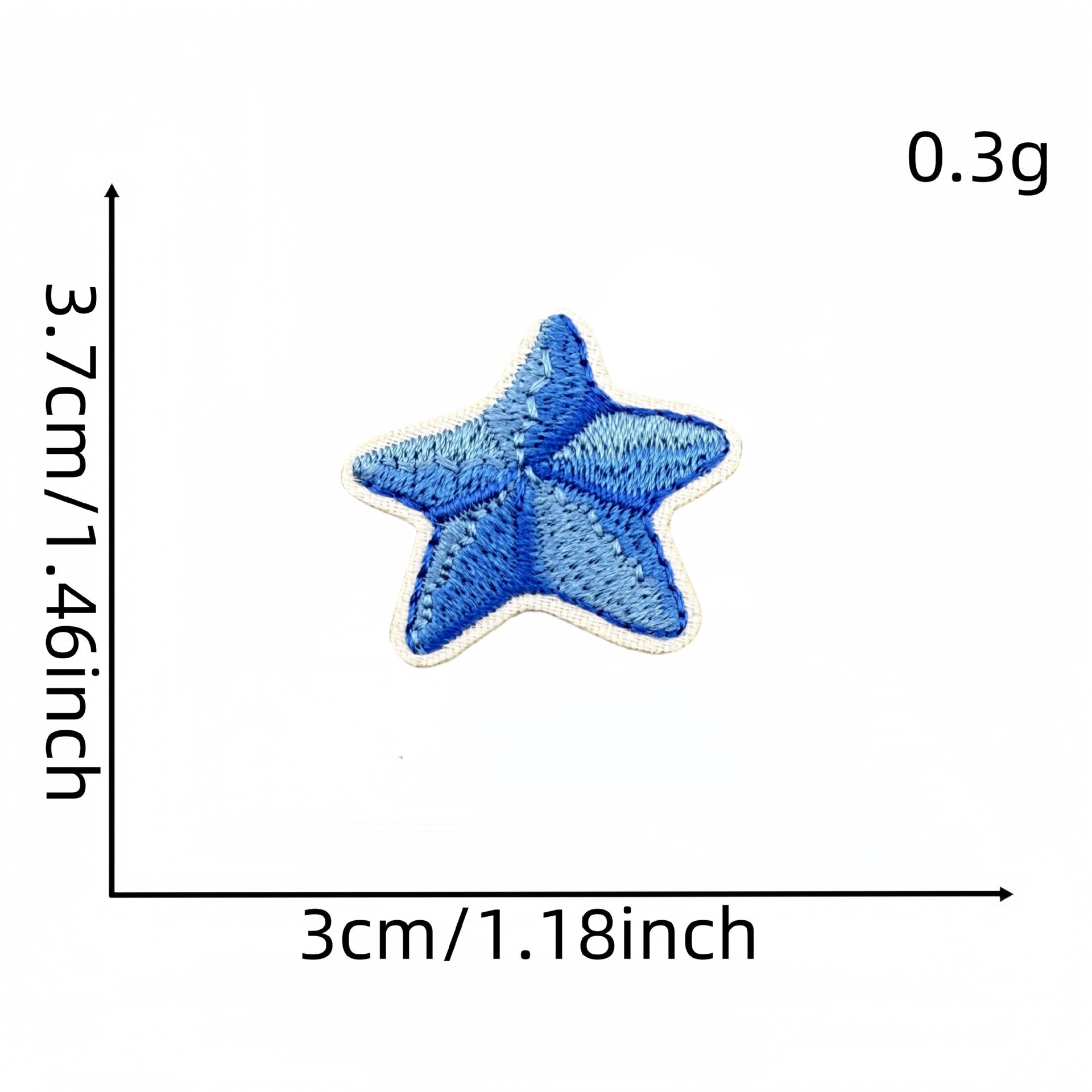 Wholesale Modern Cartoon Ocean Life Embroidered Patch Iron On Applique For Shoes Hats Fashion DIY Accessory