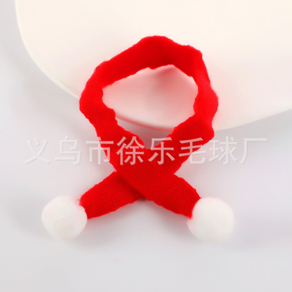 Wholesale 10pcs Christmas Mini Knitted Small f Doll Toy Decorative Accessories