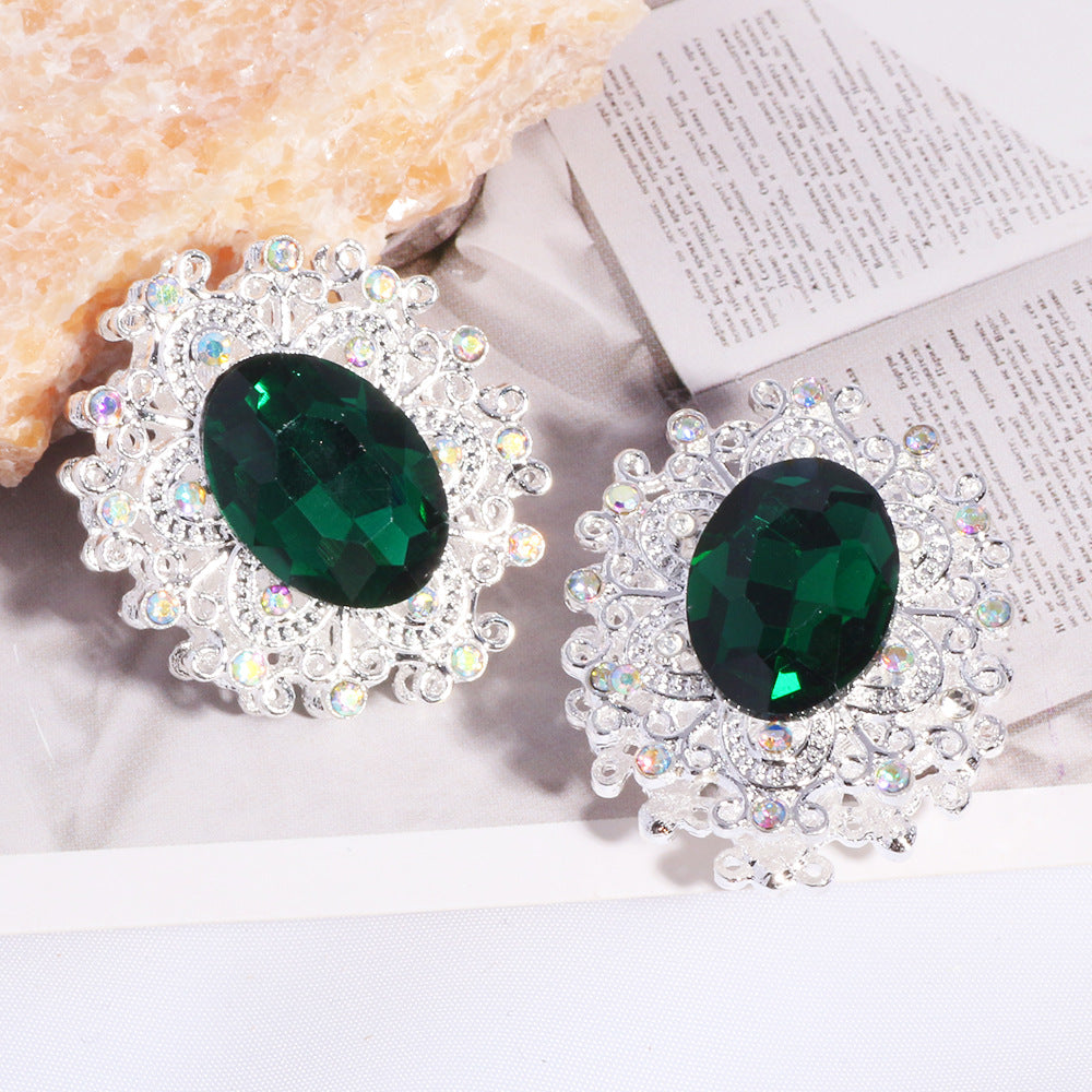 Wholesale 3pcs/pack Retro alloy heavy-duty beads straight hole DIY beading