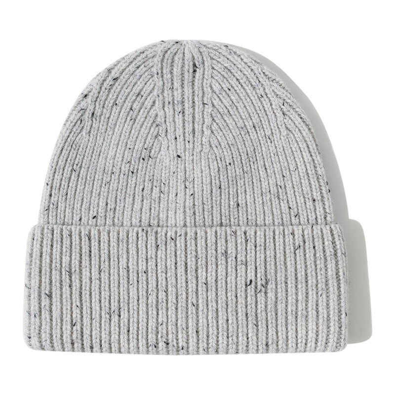 Wholesale Thick Pure Wool Beanie Winter Hat