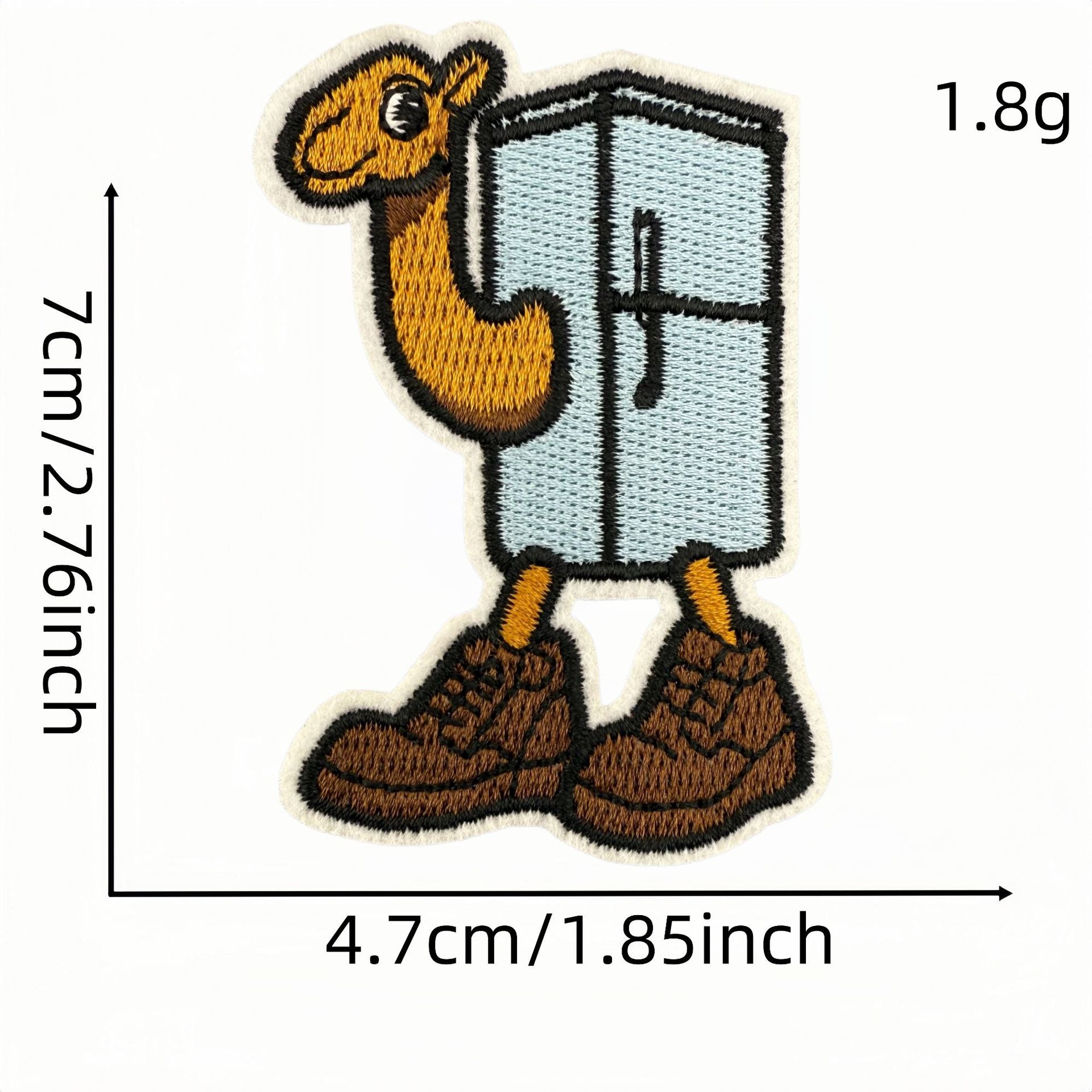 Wholesale Cartoon Cute and Bizarre Animal DIY Patches