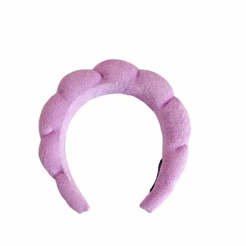 Wholesale Velvet Gold Sponge Headband