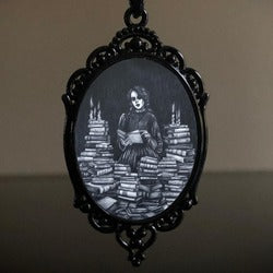 Wholesale Vintage Gothic style bat castle crow cross blood black cat church cemetery vampire vintage necklace