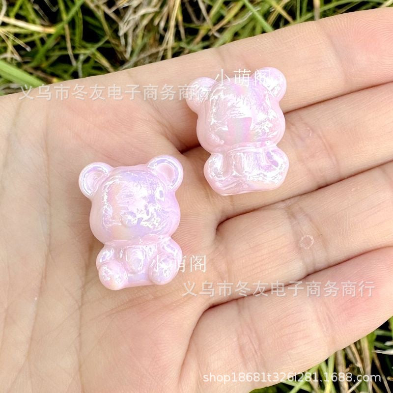 Wholesale 20pcs/pack Acrylic  Vertical Hole Beaded Pen DIY Acrylic Beads