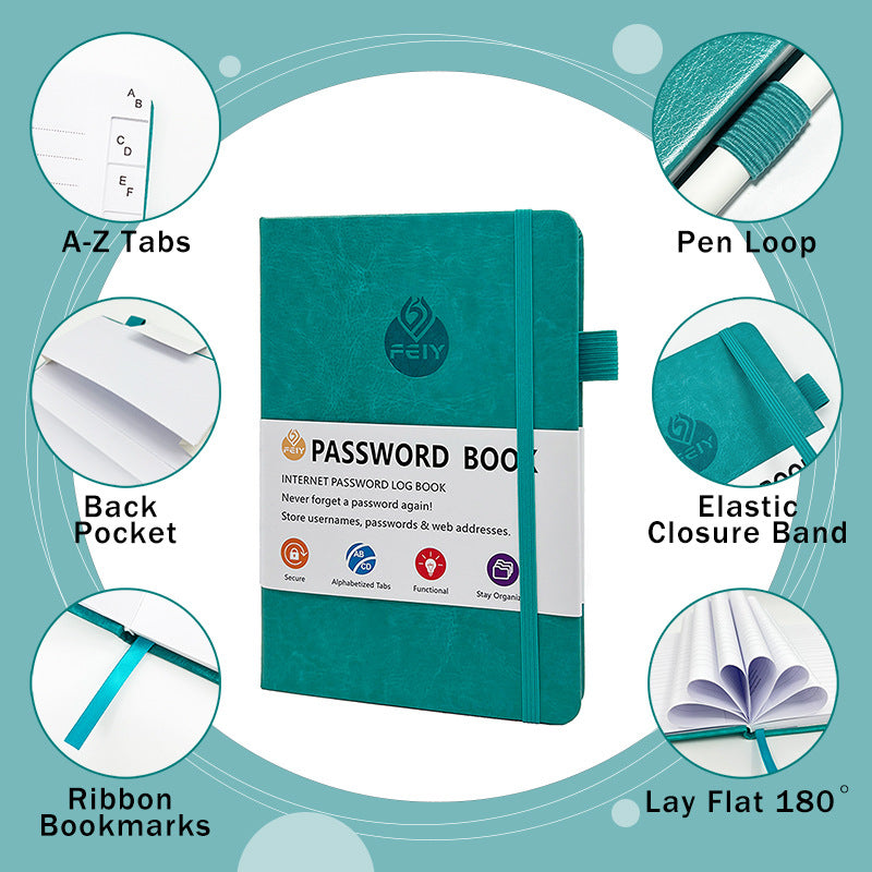Wholesale Faux Leather English Telephone Address Password Book