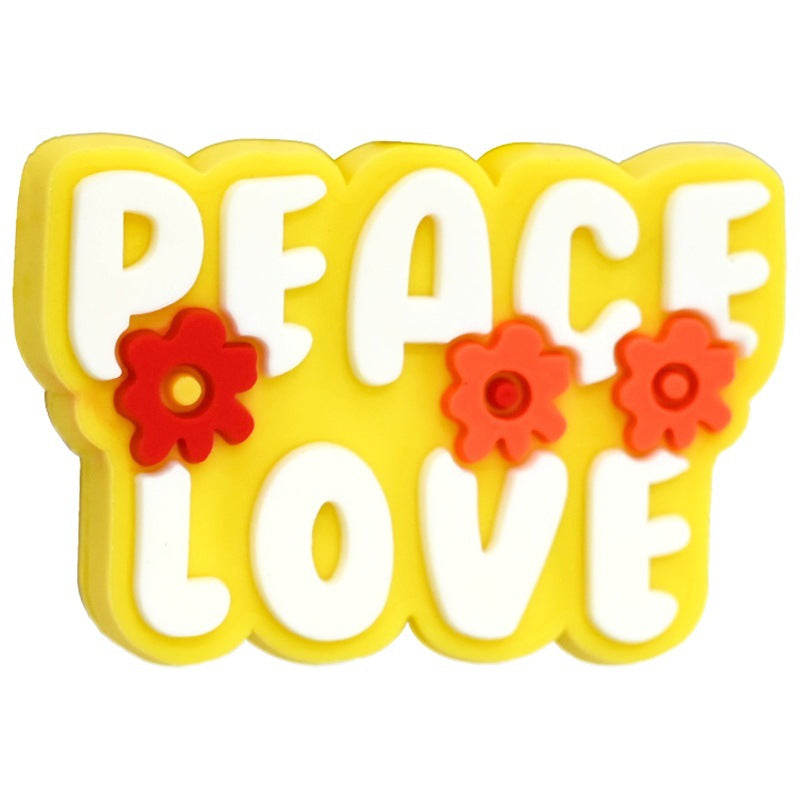 Wholesale  Random 100pcs/pack  Cartoon soft rubber beads