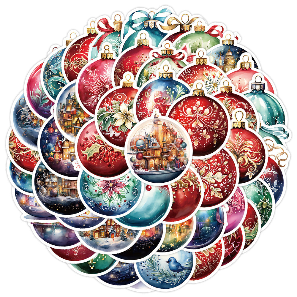 Wholesale 50pcs Christmas Graffiti Stickers