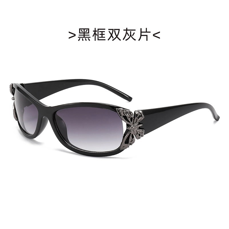 Wholesale Butterfly-decorated luxury sunglasses