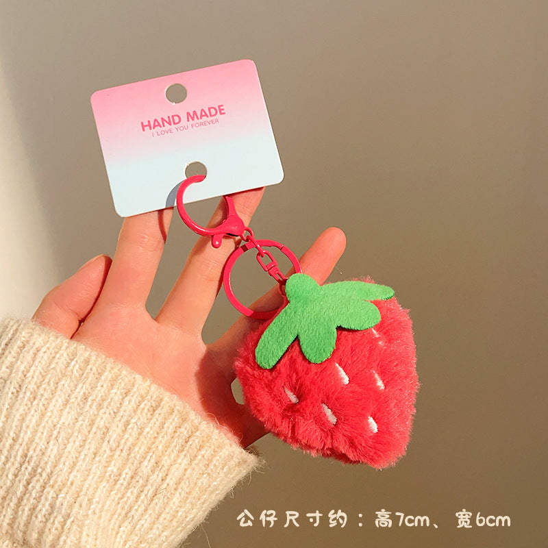 Wholesale Cute cartoon plush keychain