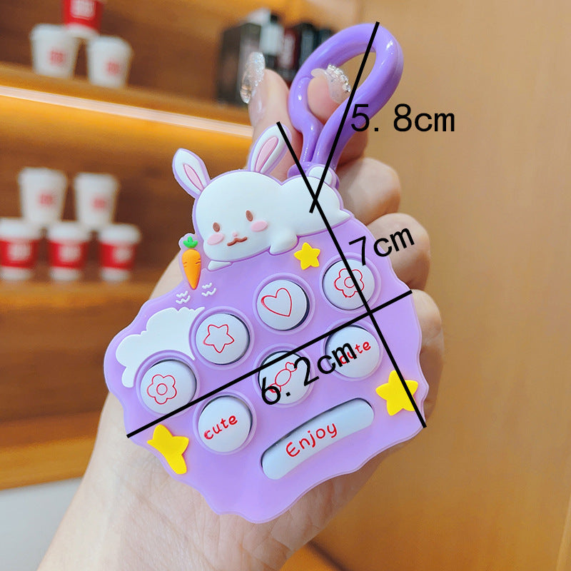 Wholesale Zinc Alloy Cartoon Doll Gopher Machine Keychain