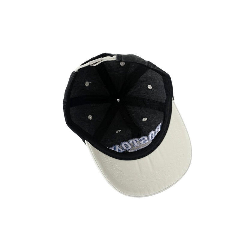 Wholesale Children's washed embroidered baseball cap