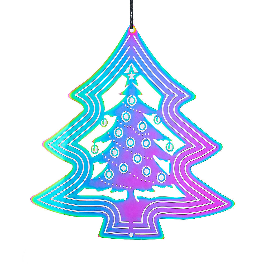 Wholesale 3D Rotating Stainless Steel Wind Chimes