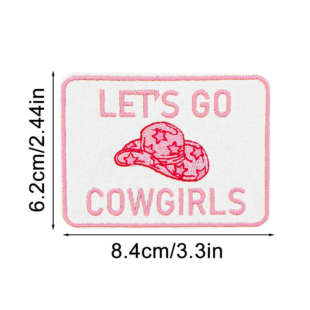 Wholesale American Western cowboy themed embroidered patch
