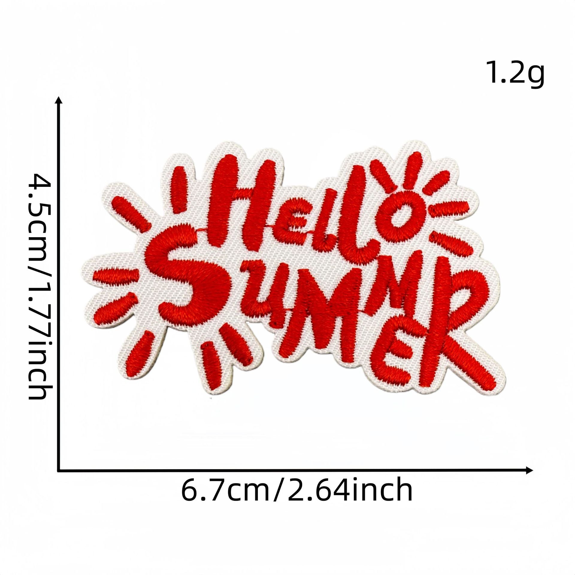 Wholesale Ironing Cartoon Red Series  Cloth DIY Patches