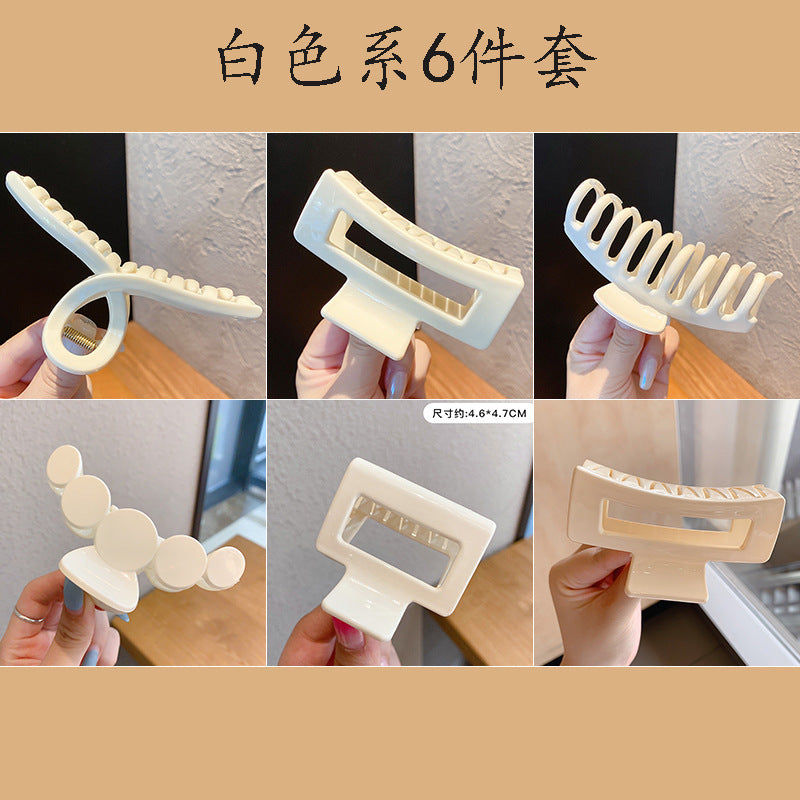 Wholesale Metal Pearl Clip Large Hair Shark Clip