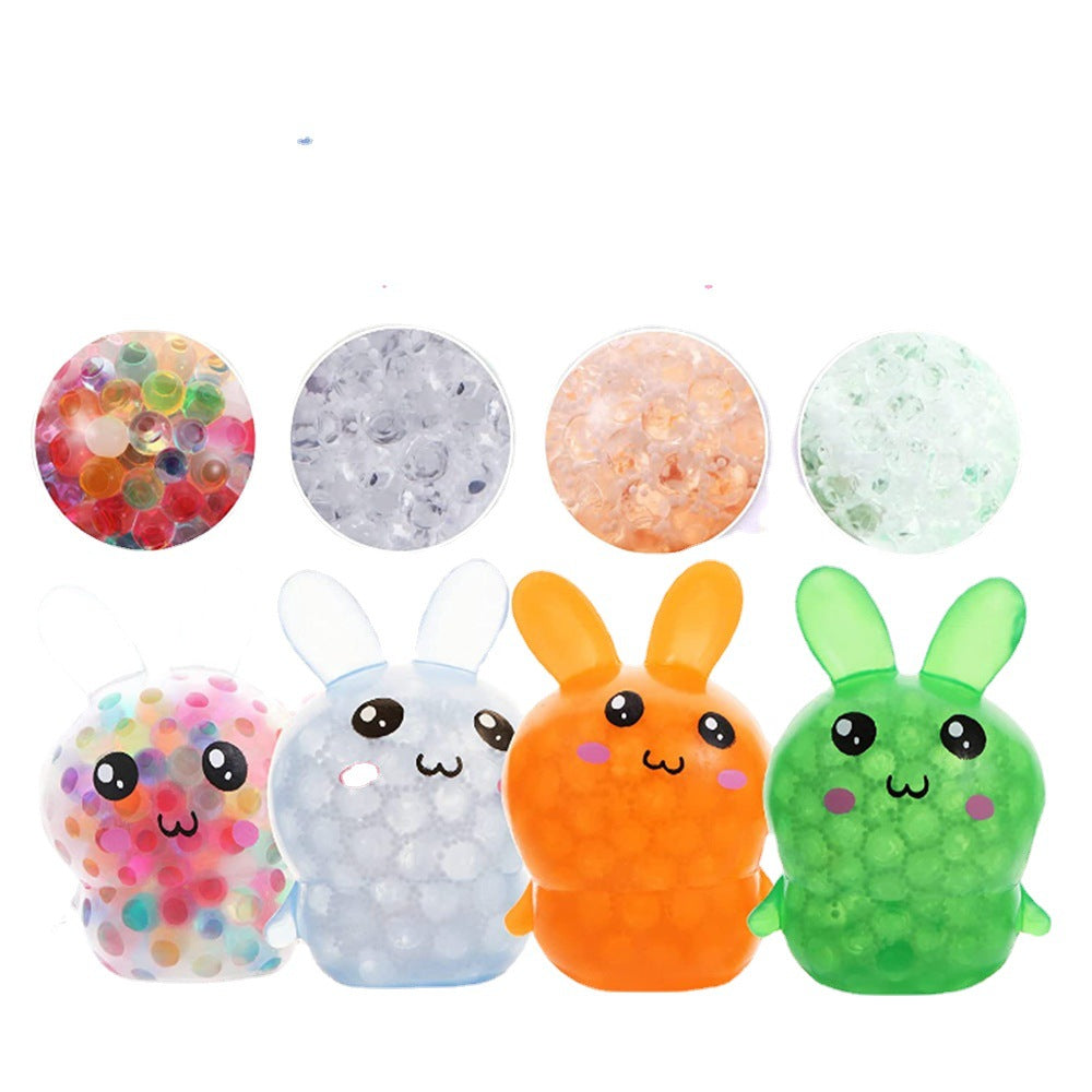 Wholesale Easter Tpr Bunny Bubble Big Beads Cartoon Bunny Dinosaur Vent Squeeze Beads Pinch Fun