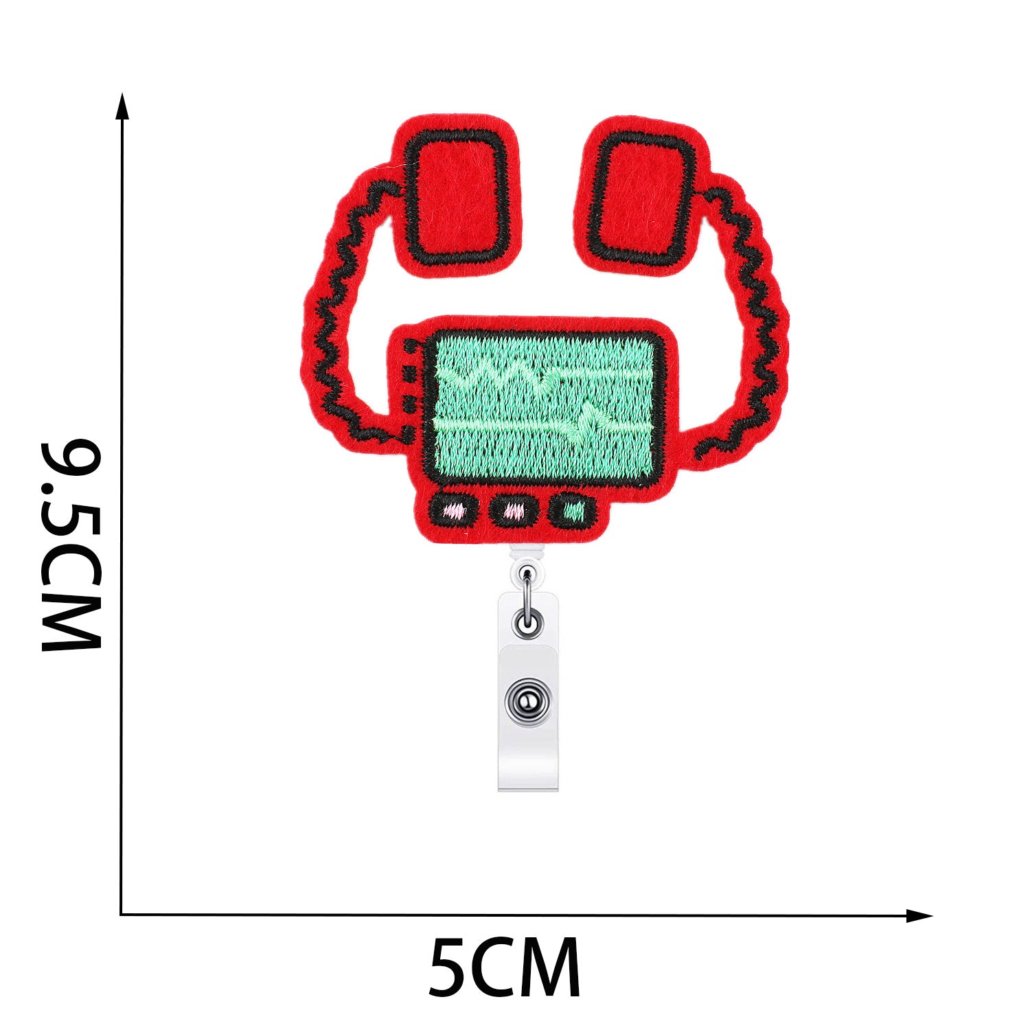 Wholesale Xiao Tian Medical Supplies Easy Pull-up Buckle Embroidered Cloth Sticker