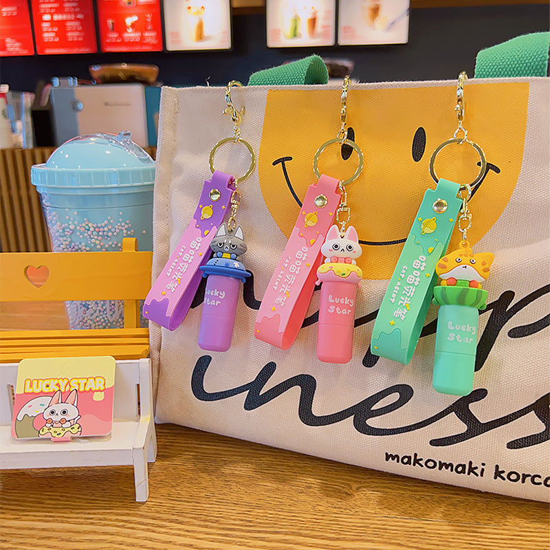 Wholesale Silicone Fluorescent Pen Creative Keychain