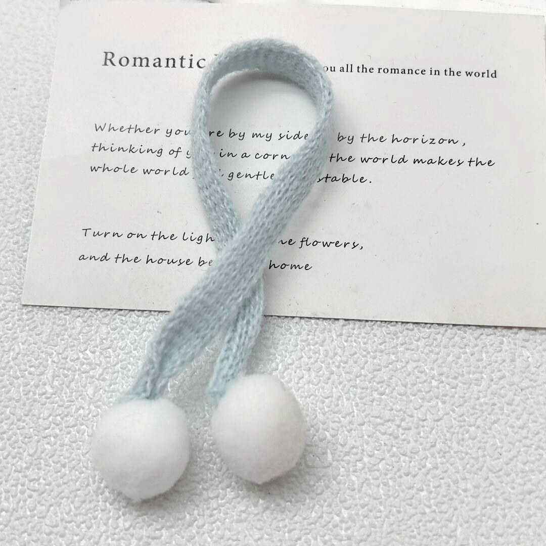 Wholesale 10pcs Christmas Mini Wool Knitted Small f Christmas Hat Doll Accessories