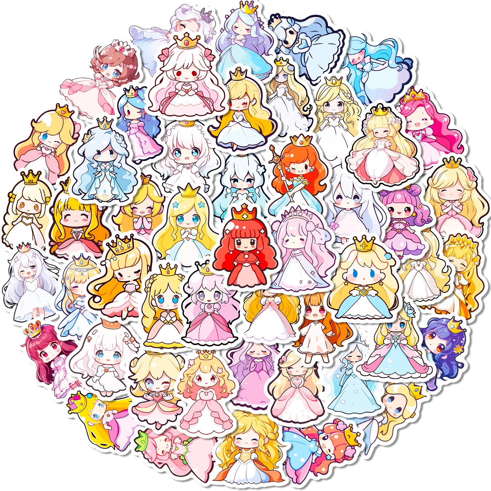 Wholesale 50pcs various styles of stickers personalized DIY decorative stickers unicorn waterproof stickers