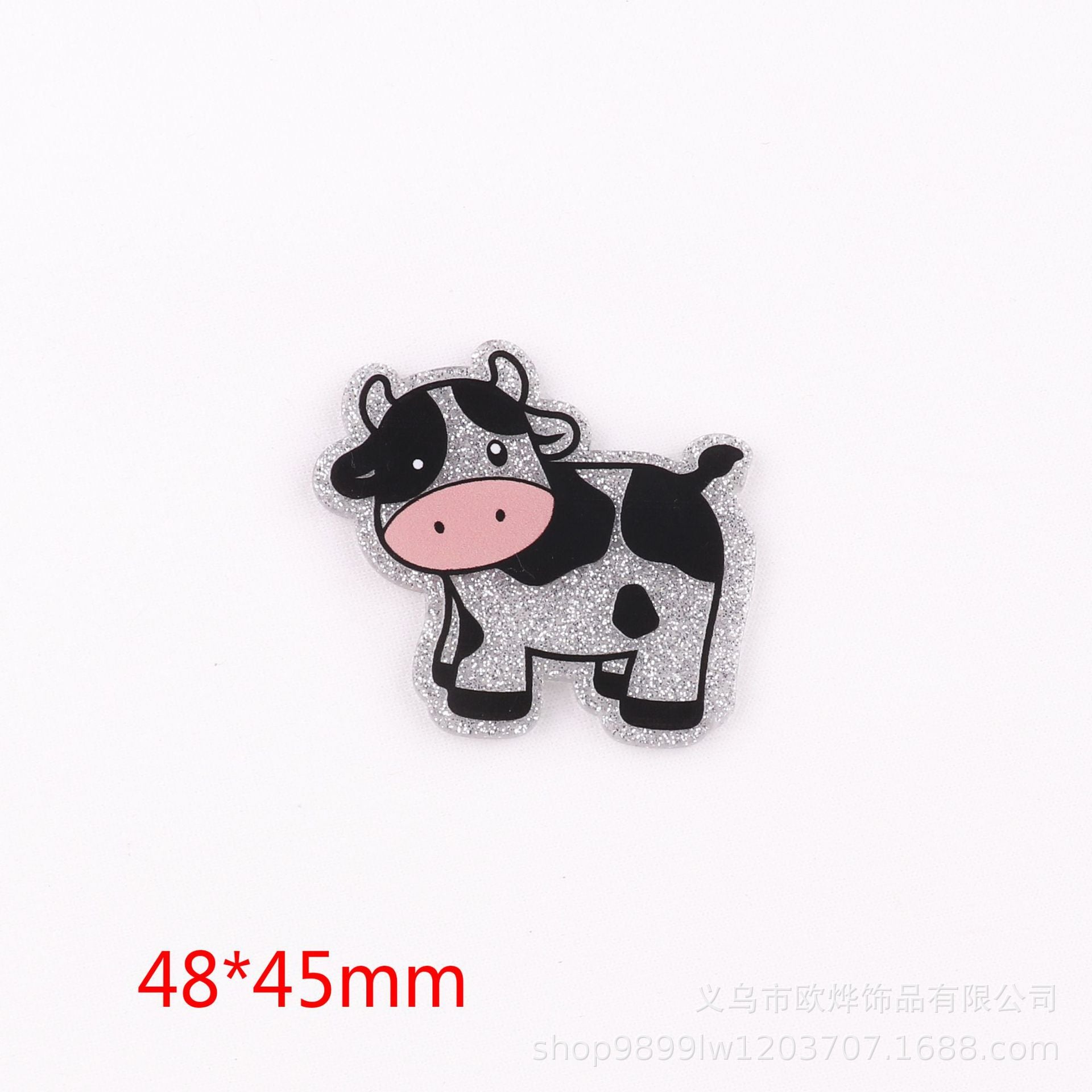 Wholesale 10PCS FlatBack Loose Powder Organ Love Acrylic Pin Cute DIY Patch