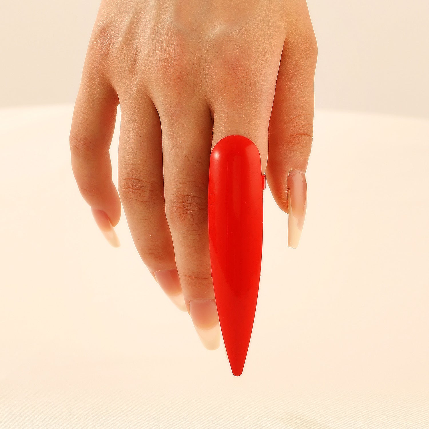 Wholesale  Geometric Diamond Opening Nail Copper Ring