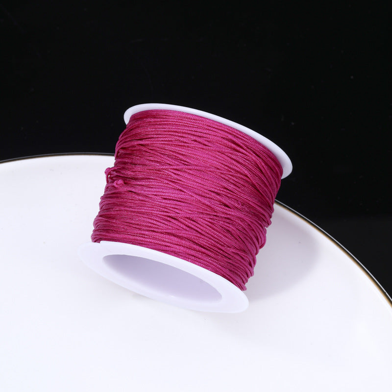 Wholesale 72 Size Jade Line 50 Meters Diy Line Hand-woven Jewelry Cord Accessories