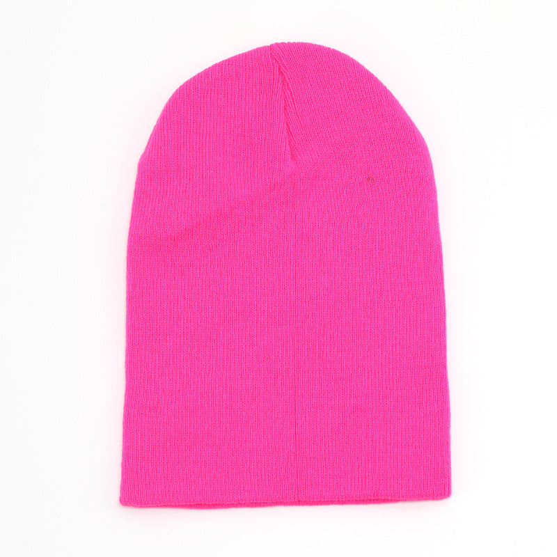 Wholesale Solid Colored Wool Knitted Hats