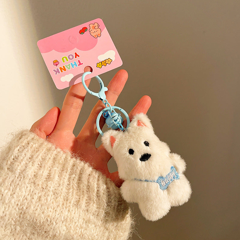 Wholesale Cute cartoon plush keychain