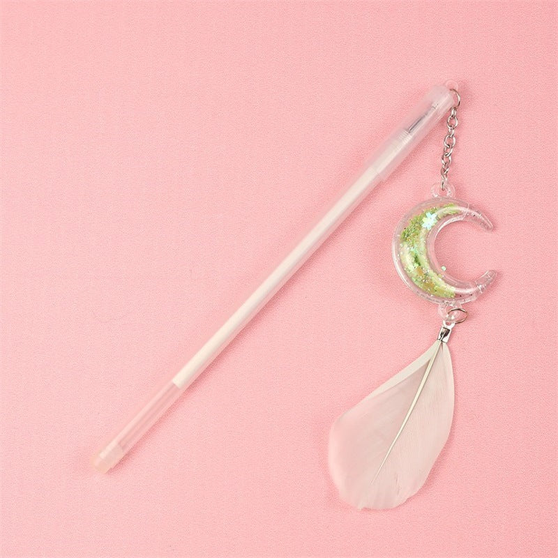 Pluma colgante colgante de pluma plástica al por mayor