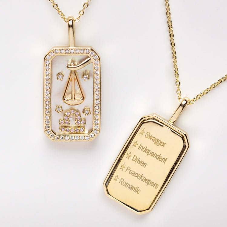 Wholesale Stylish 12 Zodiac Signs Coin Pendant Necklace Stainless Steel Gold Plated Fashion Accessory