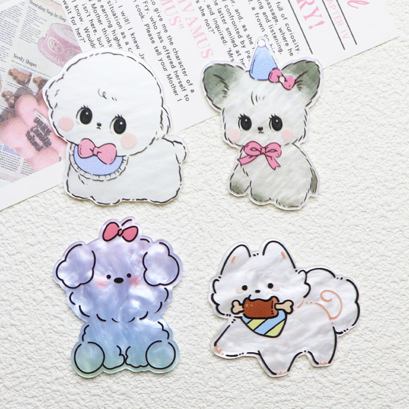 Wholesale 10pcs Cute Patch  DIY Accessories Acrylic FlatBack