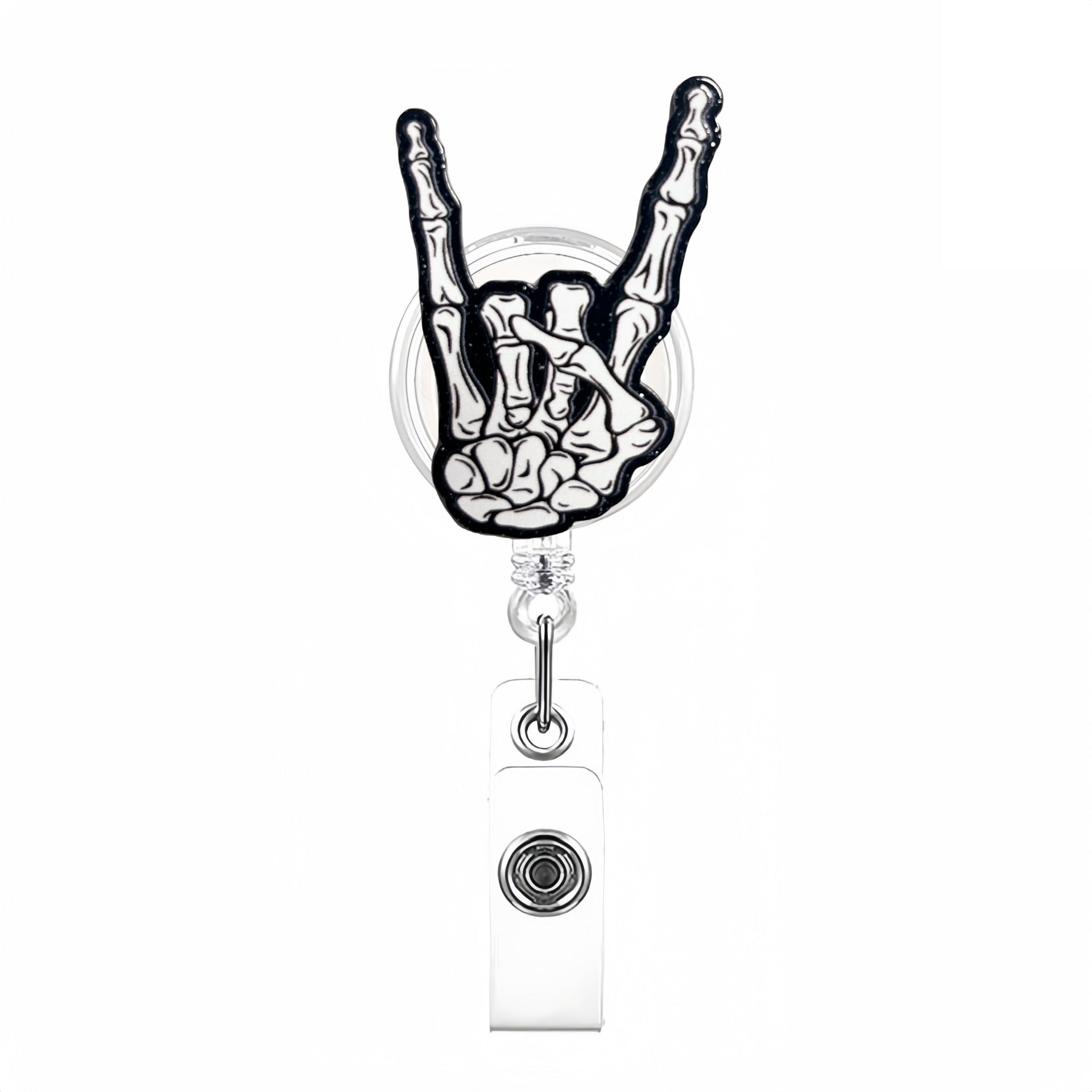 Wholesale Raccoon retractable rotating easy-pull buckle creative keychain