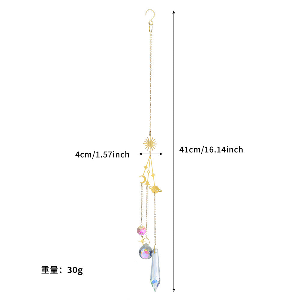 Wholesale window hanging universe galaxy planet series wind chimes