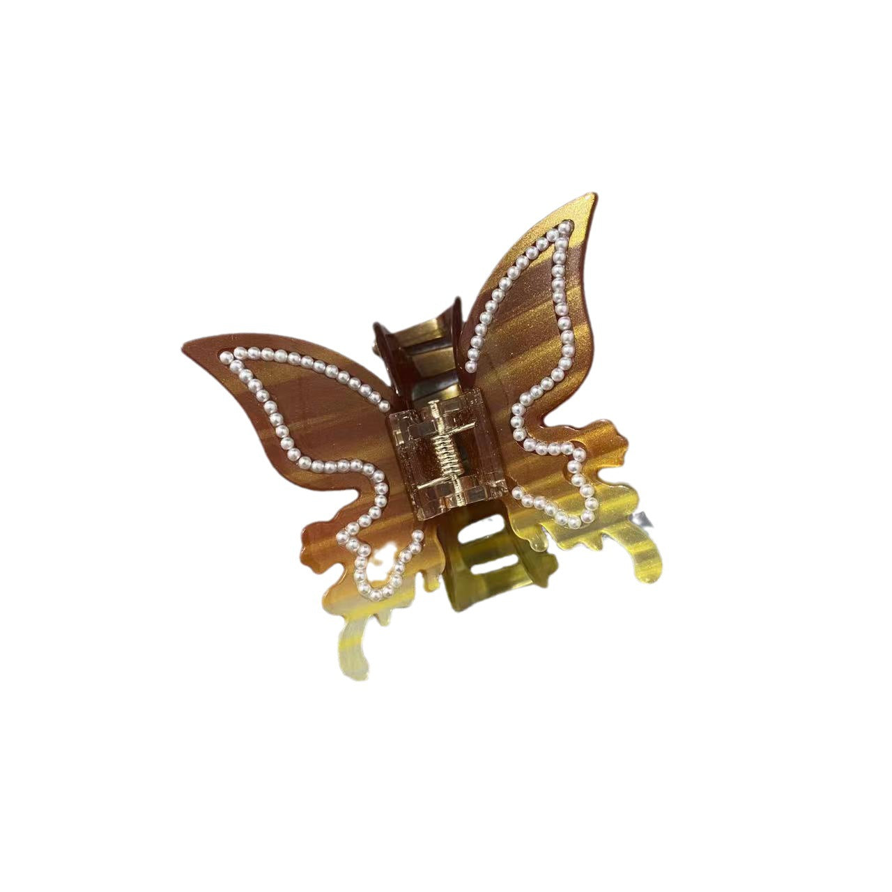 Wholesale Acetate Butterfly Gradient Hair Clips