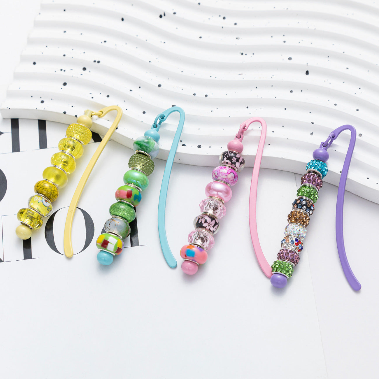 Wholesale DIY Beadable Bookmarks Metal DIY for Beaded Blank Bar