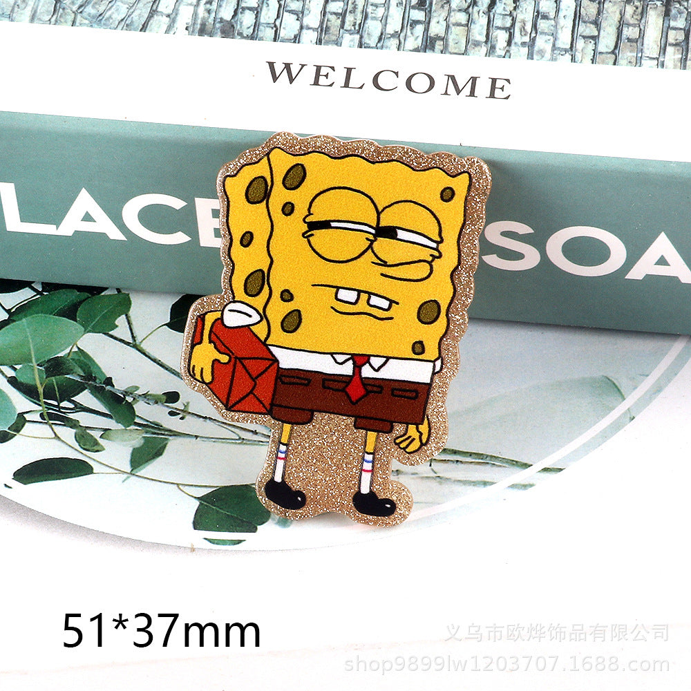 Wholesale Cute cartoon character and animal accessories in acrylic OLY Exclusive