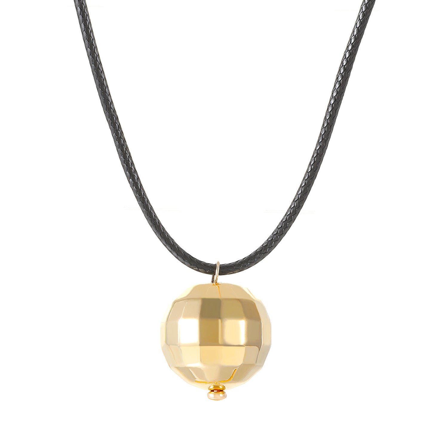 Wholesale Round Earrings Necklace Disco Bracelet Women Set Electroplating Jewelry