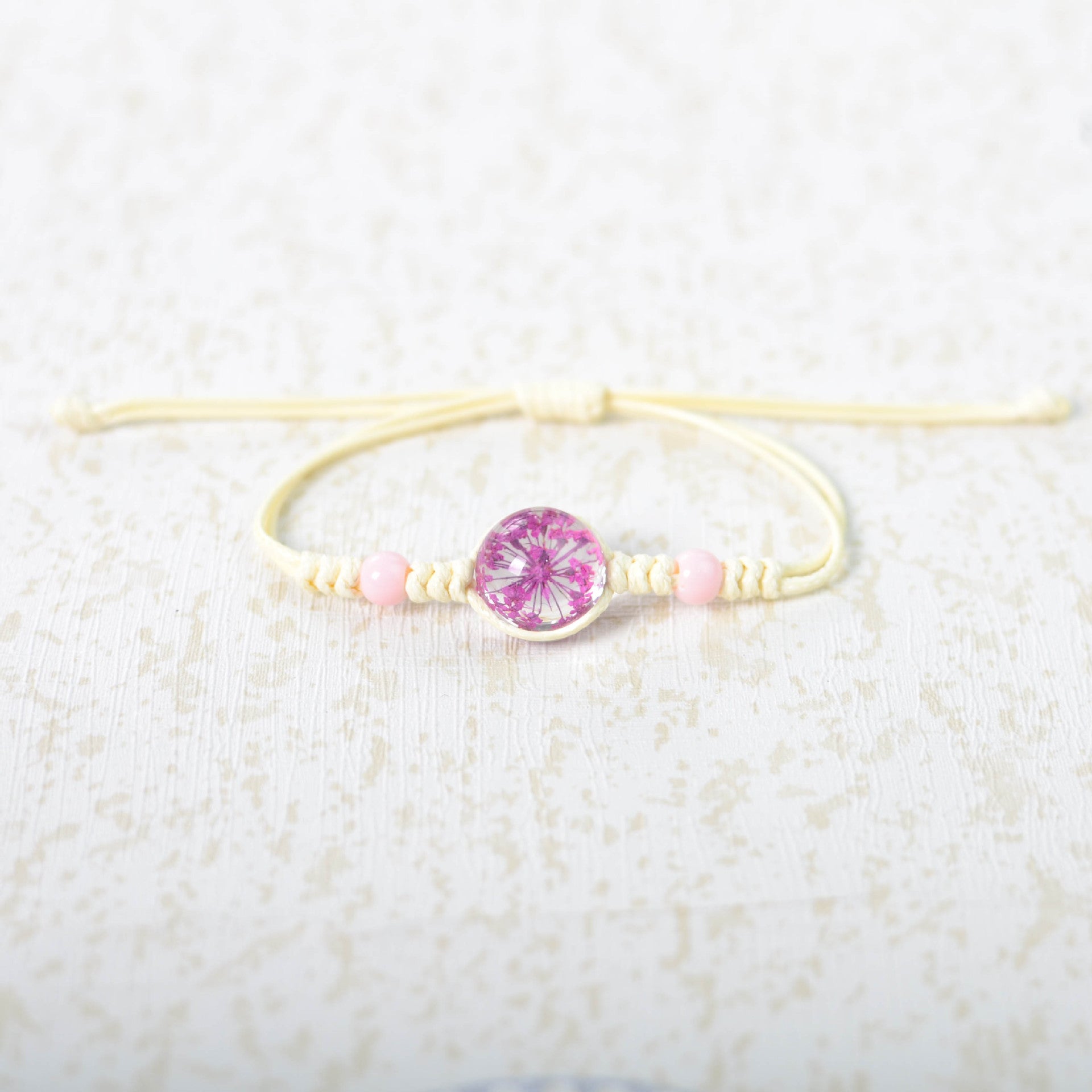 Wholesale Sweet Starry Sky Lace Cherry Blossom Bracelet