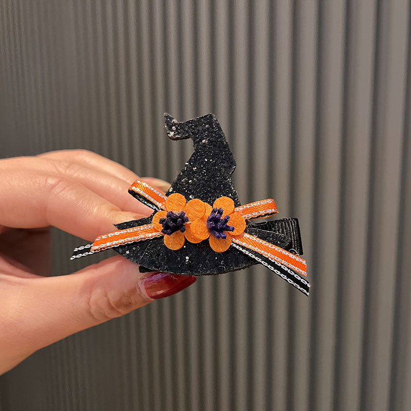 Wholesale Halloween Witch Ghost Hat Headdress Hair Accessories OLY-HC-XiaoShu008