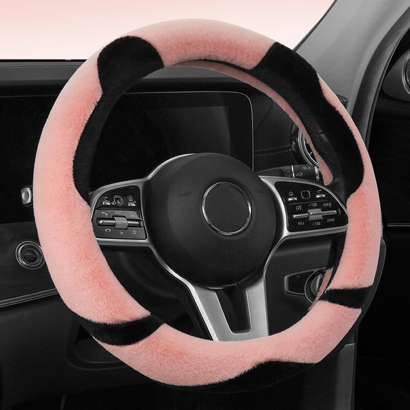 Wholesale Winter Plush Cartoon Handlebar Covers