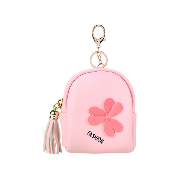 Wholesale PU Love Zero Wallet Keychain